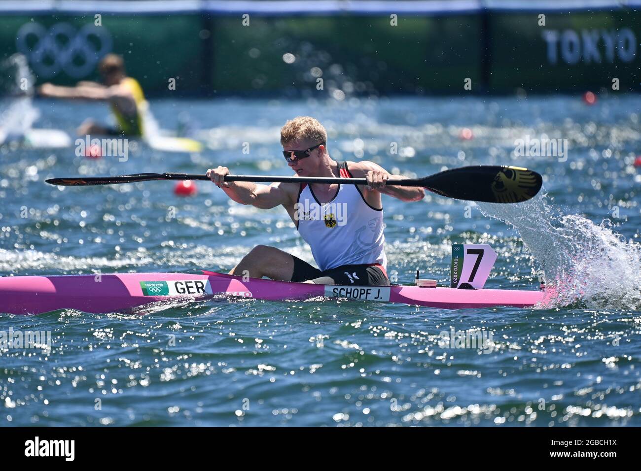 Tokyo Japan 3rd Aug 2021 Jacob SCHOPF GER In The Finish In 4th tokyo-japan-3rd-aug-2021-jacob-schopf-ger-in-the-finish-in-4th